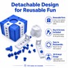 sofarefinish 3.14'' Annoying Gift Box, Multicolor 3D Printed Prank Box,