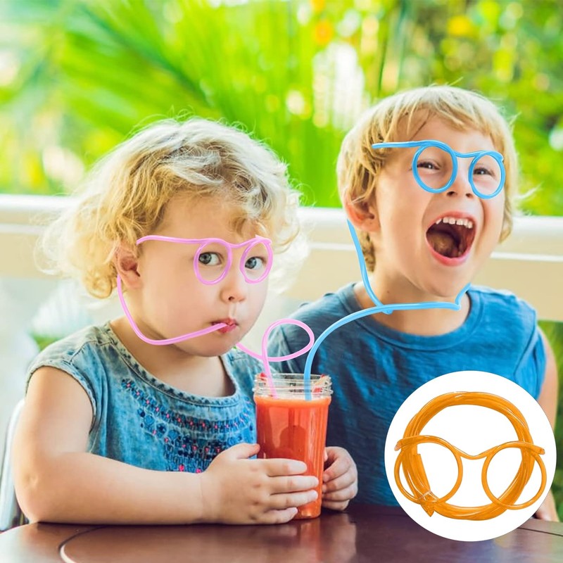 Drinking Straw Glasses Straw Glasses Reusable Glasses Straw Annual Meeting