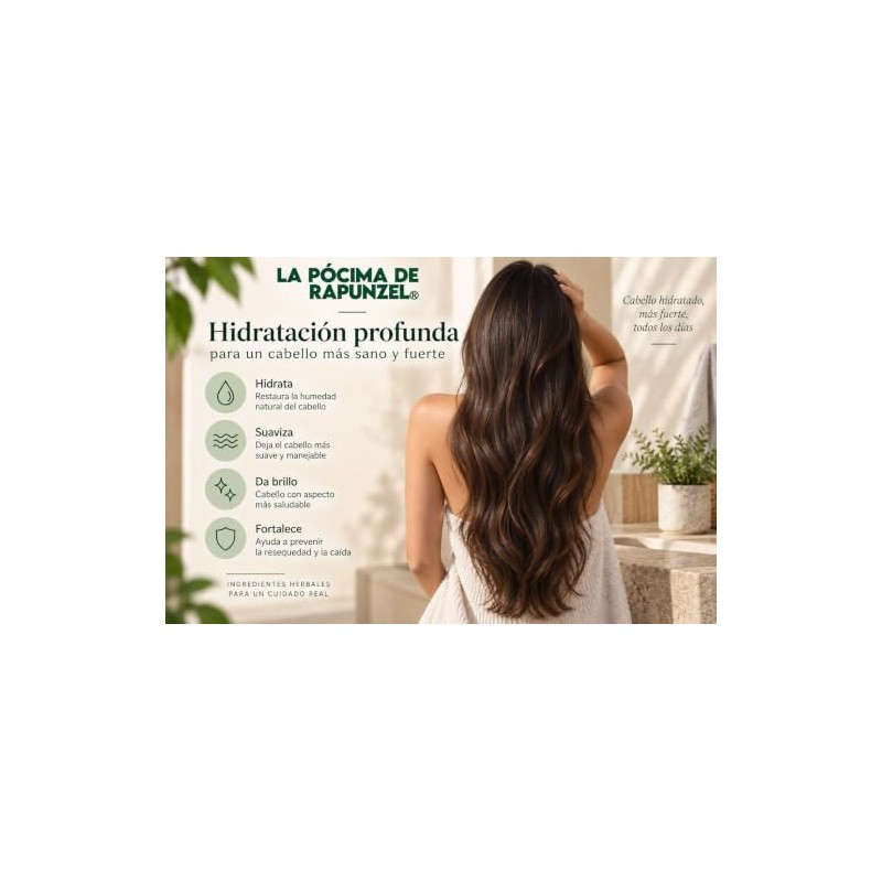 Pócima de Rapunzel KIT SHAMPOO (HIDRATACIÓN CAPILAR)