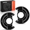 A-Premium Front Driver and Passenger Side Brake Dust Shield Compatible