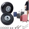 Pack of 4 Suitcase Wheels Replacement, 50 mm x 18