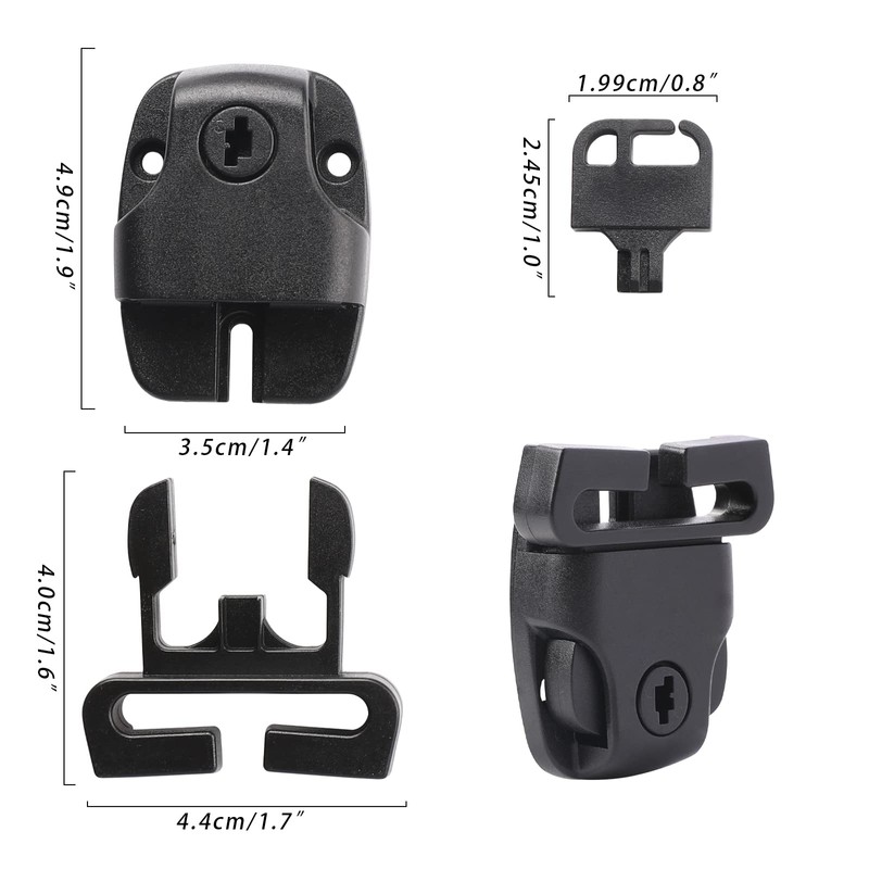 Sliverdew 6 Pack Spa Hot Tub Cover Clips Hot Tub