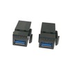 USB 3.0 Keystone Jack Inserts, zdyCGTime (2-Pack) USB 3.0 Adapters