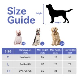 A4Pet Portable Dog Crate, Travel Dog Crate - Lightweight, Durable and Foldable Dog Crate with 3-Door, Adjustable Stainless Steel Frame, Soft Sided Collapsible Dog Kennel