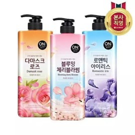 Onthebody [온더바디]온더바디 플라워 바디워시 900g x 3개(3종 택1) [로즈] [On The Body] On The Body Flower Body Wash 900g x 3 (Choose 1 of 3 Types) [Rose]