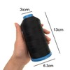 JZK 1500 Yard T70 69# Black Strong Durable Bonded Nylon