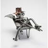 STEEMO Screw Man Gardener Garden Pensioner Gift Metal Decoration 19
