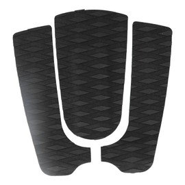 3pcs EVA Surfboard Deck Traction Pads AntiSkid Surf Deck Pad Mat for Skimboard Accessories(Without Holes )