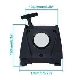 Atunee 42831904001 Recoil Pull Starter Assembly for STIHL BR800 BR800X Leaf Blower Parts Replace 4283-190-4001