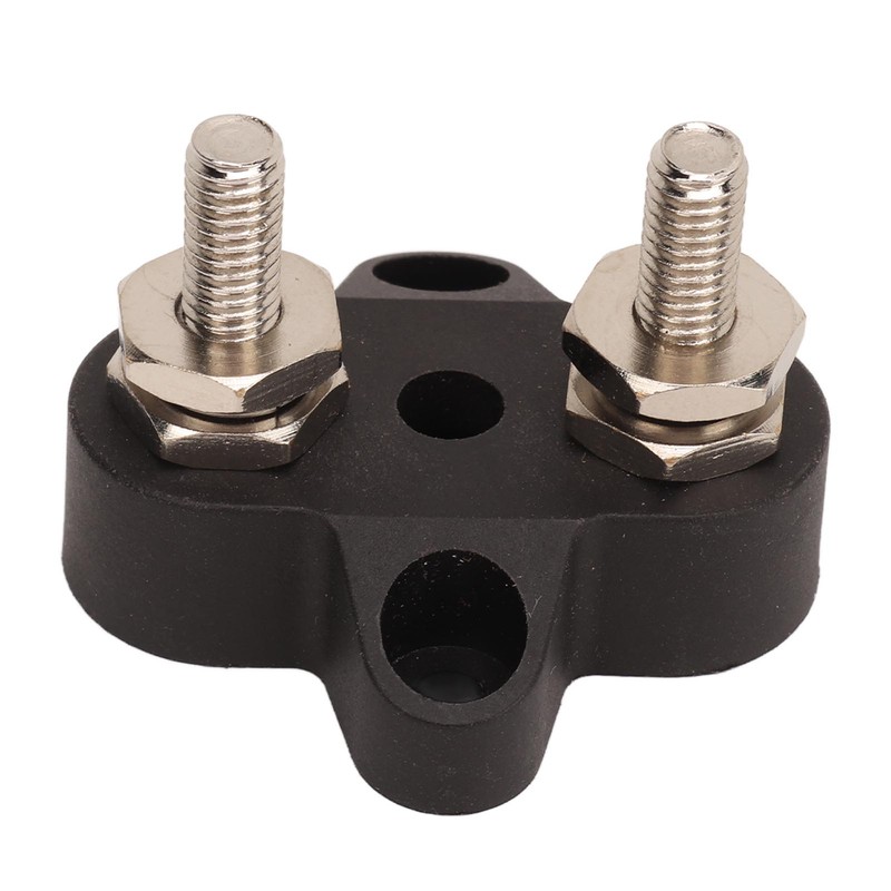 4Pcs Battery Power Stud M6 Dual Distribution Terminal Junction Post