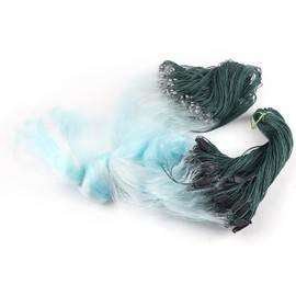 Walfront Red de Pesca Lanzada a Mano, Trampa para Cebo, Red para Lanzar Peces, Red de Trasmallo de 3 Capas, Herramientas de Pesca de Carpa, Red Fundida para Pesca, 50m de Longitud, 1,5 M