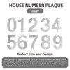 House Numbers 12cm, Stainless steel Address Sign Numbers for House,