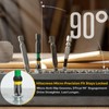 HitScrews 2" Anti-Slip Phillips Impact Bits #2,S2 Steel Screwdriver Bits,360°
