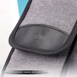 KIWIFOTOS - Funda compacta para cámara para Sony ZV1F ZV-1F ZV-1 ZV-1 ZV-E10 RX100 VII RX100V Canon G7X Mark III G5X Mark II Ricoh GR IIIx GR III con correa de hombro extraíble