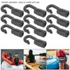 Entatial Shock Cord Hooks, Pack of 10 Bungee Shock Cord