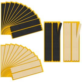 Kathfly 24 Pcs Women Shoe Strap Cushion Insert Grips Anti Slip Heel Liners Adhesive Shoe Grips Thin Heel Straps for High Heels Women Men Loose Shoes, Black and Beige