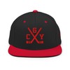 Calgary Hockey Sticks Retro CGY Snapback Hat Baseball Cap Black/Red