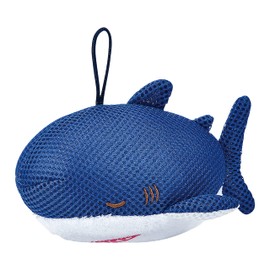 Libuhato 97826-63 Body Sponge, Lilabus, Shark Zap (Total Length Approx. 13.0 inches (33 cm), Bath Goods