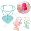 Puff stand, poop droplet puff holder, storage container, poop puff case / 퍼프받침대 똥 물방울 퍼프 거치대 보관통 똥퍼프케이스
