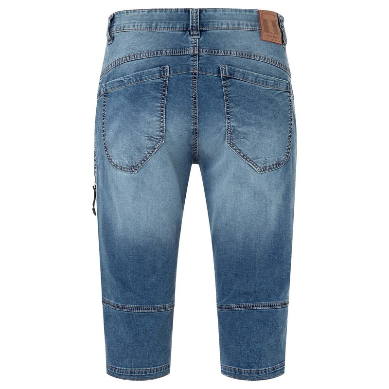 Timezone Men's 3/4 Jeans Shorts 25-10027 ConnorTZ Knee-Length Jeans, Classic