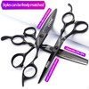 SHARONDS 440C Hair Cutting Scissors Set, Hair Scissors, Thinning Scissors,
