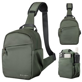 K&F Concept Camera Bag, Camera Sling Bag, Shoulder Bag, Photo Backpack, Small, Waterproof Camera Backpack, Adjustable Shoulder Strap, Camera Backpack for DSLR/SLR Camera Lens