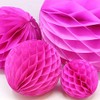 10"(25CM) Paper Honeycomb Balls (Pack of 3) Several Colours Available