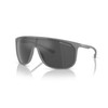 A|X ARMANI EXCHANGE Men's AX4137SU Universal Fit Square Sunglasses, Matte