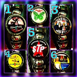 STONE TEMPLE PILOTS SET OF 3 (BRACELET +NECKLACE+PIN) MATCH YOUR OWN BRACELET