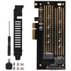 PCIE to M.2 SATA+NVME Dual Disk Expansion Card for 2230