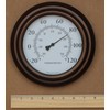 8" Decorative Indoor/Outdoor Patio Wall Thermometer (Bronze)