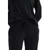 Joyaria Long Sleeve Pajamas for Women Bamboo Viscose Pjs Round
