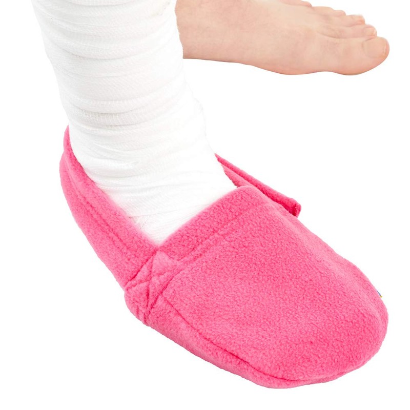 LimbO Toe Cozy for Leg Casts (Pink, Shoe Size 8-14)