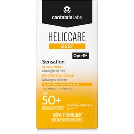 Cantabria Labs Heliocare 360º Sensation SPF50 - Fotoprotección facial diaria; matificante; antioxidante; 50 ML