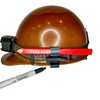 2 Pack - Hard Hat Carpenter Pencil and Marker Clip
