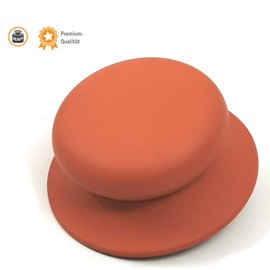 Kerafactum® Lid Knob Handle, Replacement Handle for Pot Lid, Universal Handle, Plastic Handle Diameter 7 cm, Pot Lid Handle, Lid Handle