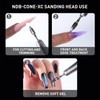 Beautilux Nagelfräser bits, Bohrer für Nägel, 3/32 Zoll Nagel-Bits, Nagelfräser