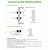 DIHOOL Photoelectric Proximity Sensor, Laser Motion Switch,IP65 Waterproof, Normally Open