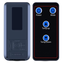 ZWP Replacement Remote Control fit for EdenPURE Classic Plus Infrared Heater A5854 A5835 A5893