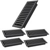 Flowild 5 Pack Floor Register 4X10 Inches, Heavy Duty Walkable