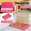 Storage Rack for Quilting Rulers 6“* 10“-12 Slot Ruler Holder