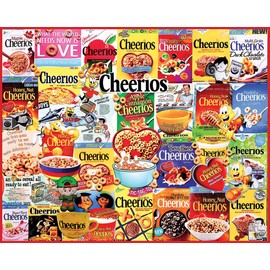 White Mountain - Cherrios - 1000 Piece Jigsaw Puzzle for Adults, Children, + Grandparents
