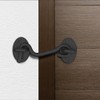 Barn Door Lock Gate Latch - 2 Pack 4 Inch