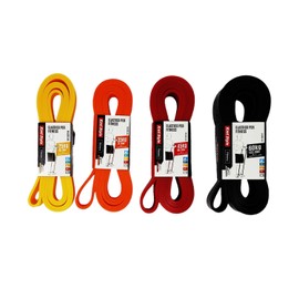 Set of 4 Training Bands Resistance Bands for Fitness Crossfit Training for Men and Women 25-35-45-60 kg (55-77-99-133 lbs)