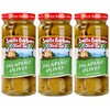 Santa Barbara 3pk Jalapeno Stuffed Olives 5oz