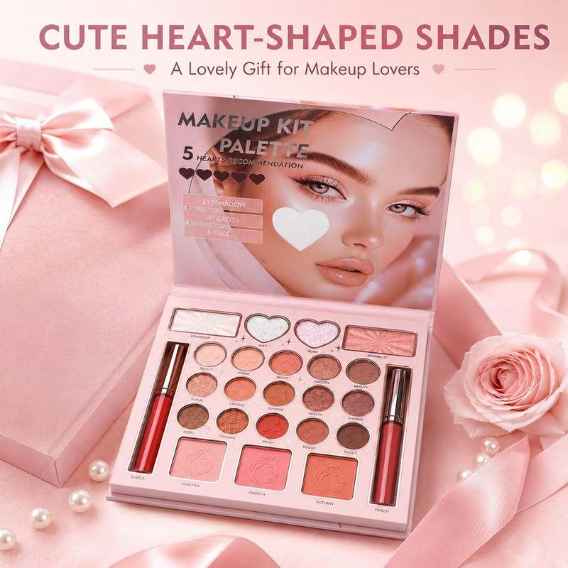 BSPAINTING All in One Makeup Gift Set for Women Teens,