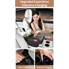 TNDCKP Induction Charging Car Armrest Pad, Leather Center Console Cushion,
