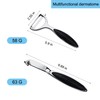 Shijiqiangfeng Upgrade Kitchen vegetable peeler - Stainless steel rotary peeler,