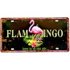 DiiliHiiri Tin Sign Decoration with Flamingo for Home Bar Pub Cafe Hairdressing Salon Sign Poster English Proverb Board 30 x 15 cm (2651-28)