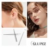 Glupez 6pcs G23 Titanium Piercing Kit Insertion Pin Internal External